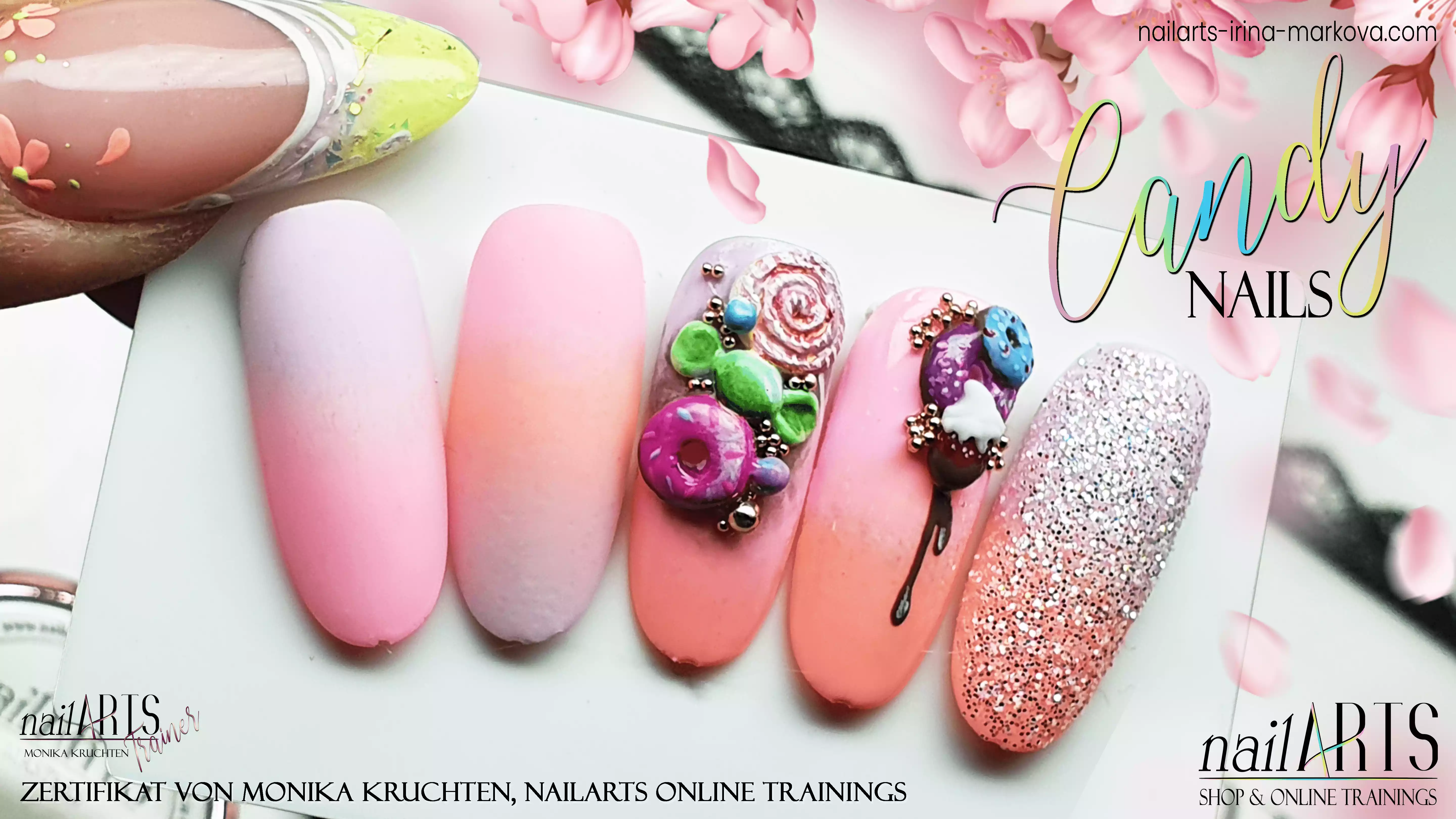 ONLINE nailART SCHULUNG Candy Nails